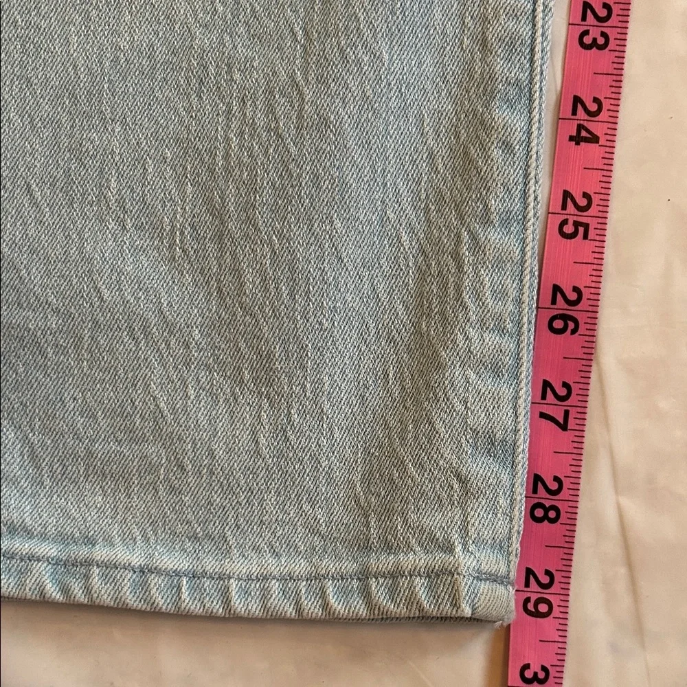 Madewell Light Blue Straight Leg Jeans size 28. - Picture 8 of 10